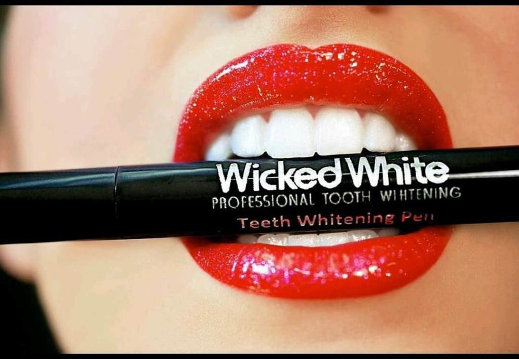 Wicked white tooth whitening