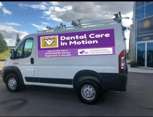 mobile dental care van