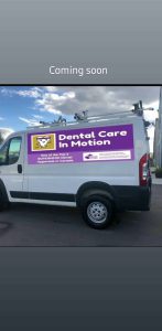 Mobile dental care van